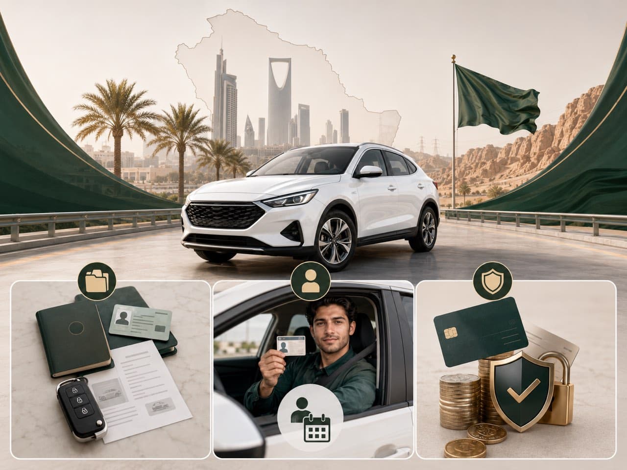 Documents needed to rent a car in Saudi Arabia — licence, ID and deposit checklist